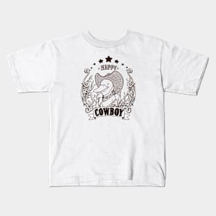 Happy Cowboy -classic ver- Kids T-Shirt